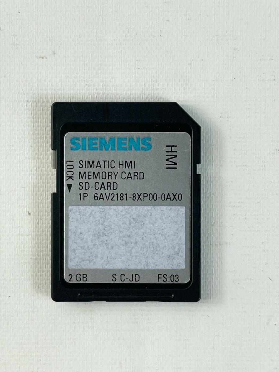 Siemens 6AV2181-8XP00-0AX0 HMI memory card